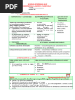 SESIÓN DE APRENDIZAJE TITULO Diferencia de Niño y Niña