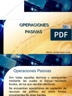 Operaciones Pasivas