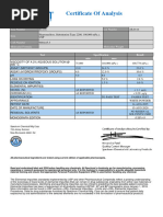 CoAs... Hidroxipropilmetilcelulosa (HPMC) (Methocel K100M Premium-2208) - CoA L-2JL0116 (Spectrum)