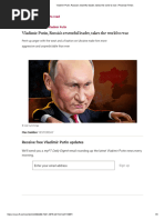 FT Putin Profile