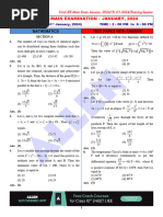 3101 Mathematics Paper With Answer Evening