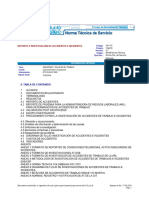 Reporte E Investigacion de Accidentes E Incidentes: NS-137 Vigente 3,1 EAAB-Norma Técnica Norma Téc. de Servicio