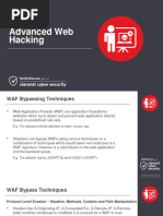 WAF Bypass CheatSheet