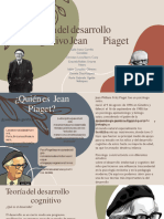 Teoría Del Desarrollo Cognitivo de Jean Piaget