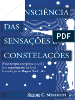 Consciência Das Sensações" e Constelações