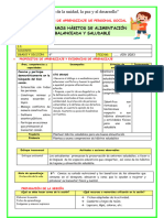 Ses-Juev - Ps-Planteamos Hábitos de Alimentación Balanceada y Saludable