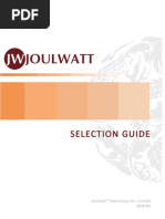 JOULWATT Selection Guide 2020