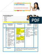 6º Dia 5 Comu Escribimos Nuestros Acuerdos de Convivencia