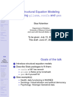 Structural Equation Models With Latent V