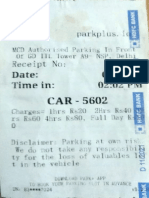 Parking of 5602