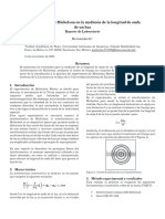 Interferómetro de Michelson Morley