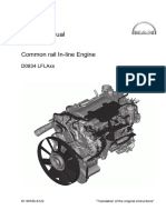 MAN ENGINE SHOP MANUAL - D0834 LFL Axx