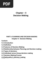 Chapter - 4 - Decision Making