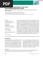 The Emerging Physiological Roles of The Glycerophosphodiesterase Family