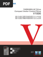 CIMR Series Yaskawa-V1000-Catalog