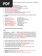 Passive Voice Keys