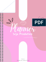 Planner Seja Produtivo 2024 Daillyvivic