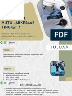 Materi 5. Penjaminan Mutu Labkesmas