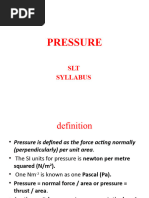 Pressure