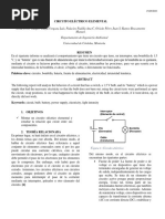 Informe #3 - Circuito Eléctrico Elemental...