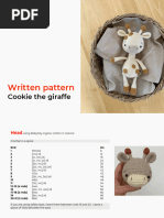 U3 03 Giraffe Pattern