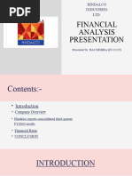 Financial Analysis presentaTION