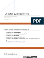 OB CH12 Leadership