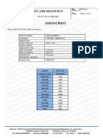 Analyses Cuivre