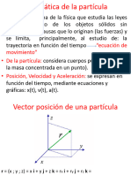 Clase Teoría - CINEMÁTICA - MIM