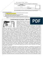 Prueba Unidad 2 4º Medio Lenguaje