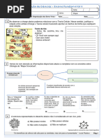 Avaliação Citologia Básica e Níveis de Organização Dos Seres Vivos 