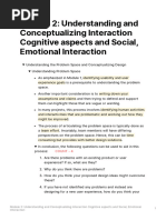 Module 2 Understanding and Conceptualizing Interaction Cognitive Aspects and Social Emotional Interaction