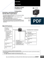 Omron E5cc U Series Digital Temperature Controller Datasheet