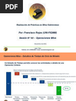 Realización de Prácticas en Mina Subterránea - Sesión 03