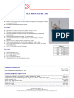 Data Sheet High Temperature Cell