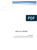 Plan de Calidad