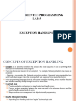 Exception Handling