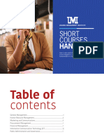 UMI Short Courses Handbook