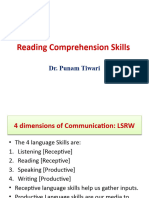 Lecture 4 Reading Skills