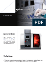 Atomic Absorption Spectros