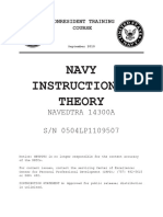 NAVEDTRA 14300A Navy Instructional Theory