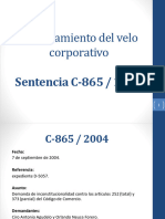 Sentencia Velo Corporativo - JA - LFB