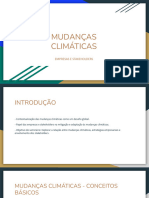 Mudanças Climáticas