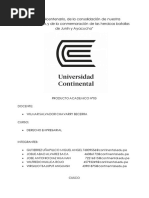 PA 3 Derecho Empresarial - Tercer Ciclo UContinental