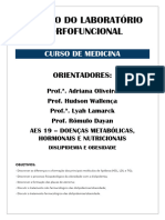 Roteiro Do Laboratório Morfofuncional: Curso de Medicina