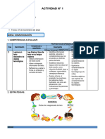 3° Grado - Actividad Del 07 de Noviembre