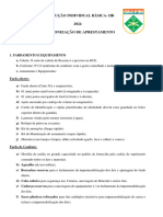 Padronização de Aprestamento - IIB