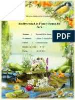 Biodiversidad de Flora y Fauna Del Peru