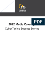 2022 Media Coverage Cybertipline Success Stories