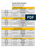 Semana 8 22 A 01 de Fevereiro